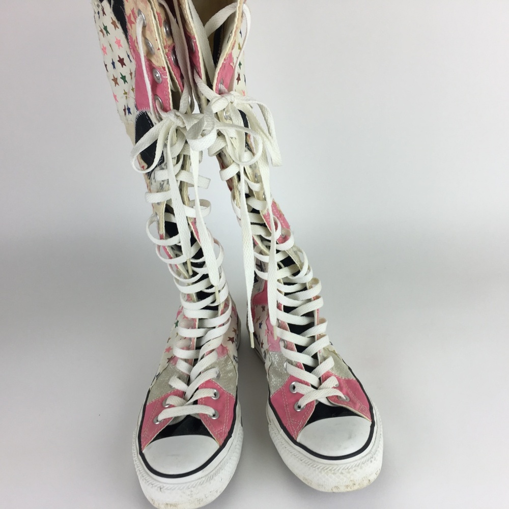 CONVERSE CHUCK TAYLOR ALL STAR  Patchwork Tall 8 - Picture 5 of 8